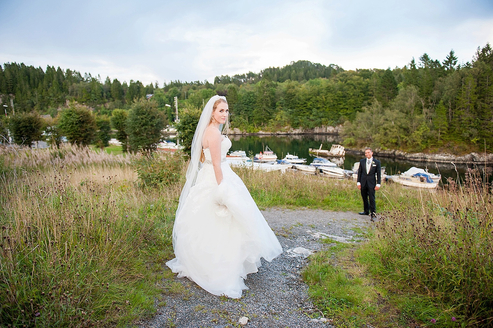 Bergen + Alvoen Wedding Photos • Norway, Summer • Cecilie + Patrick ...